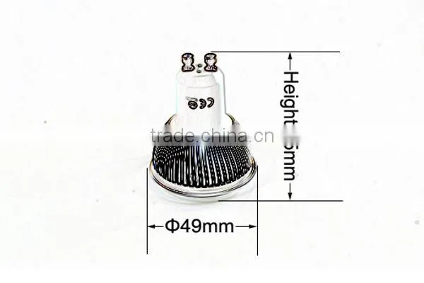 3w led lamp, COB LED Spotlight in GU10 Type, COB LED Spotlighting