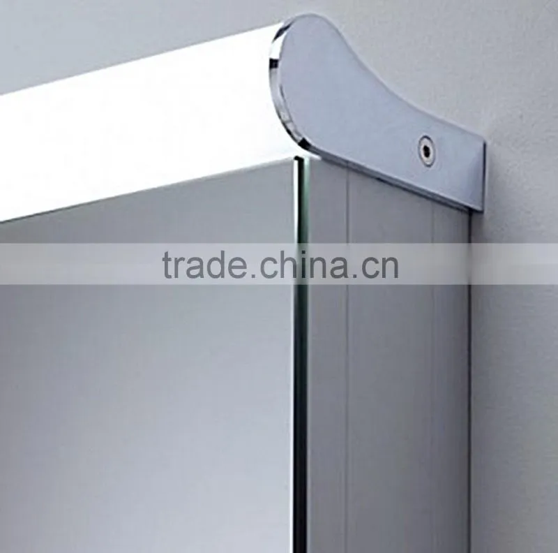 Classical design bathroom vanity cabinet ,illuminated mirror cabinet with led lights on top