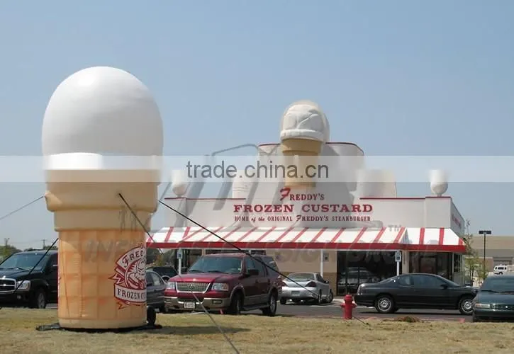 2015 hot sell Inflatable Ice Cream Balloon Advertising Promotion for Sale