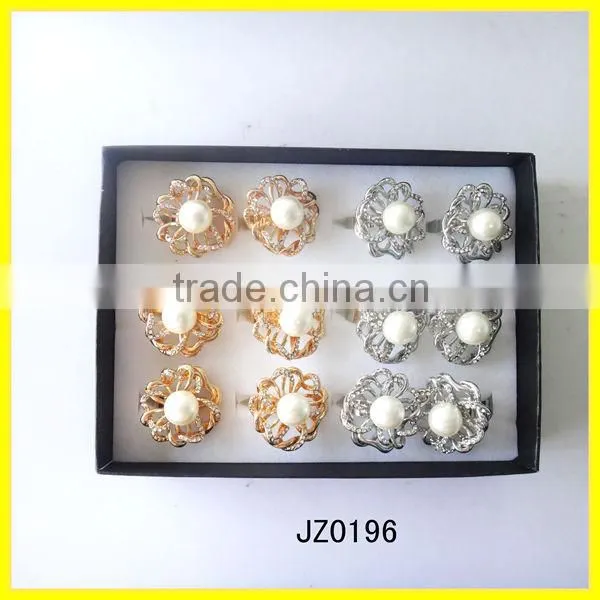new design gold finger silver wedding ring hand jewelry