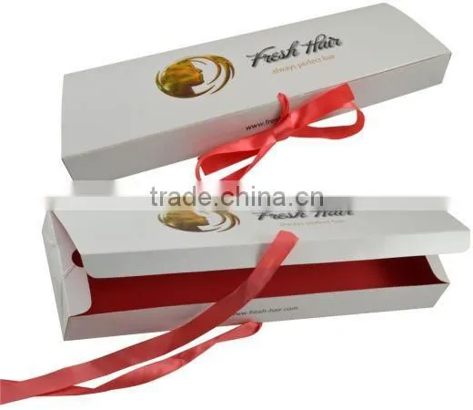 luxury Hot sale Good Quality Hair Extension Packaging Box