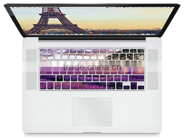 PVC Customized Waterproof Laptop Keyboard Stickers for Computer Skins