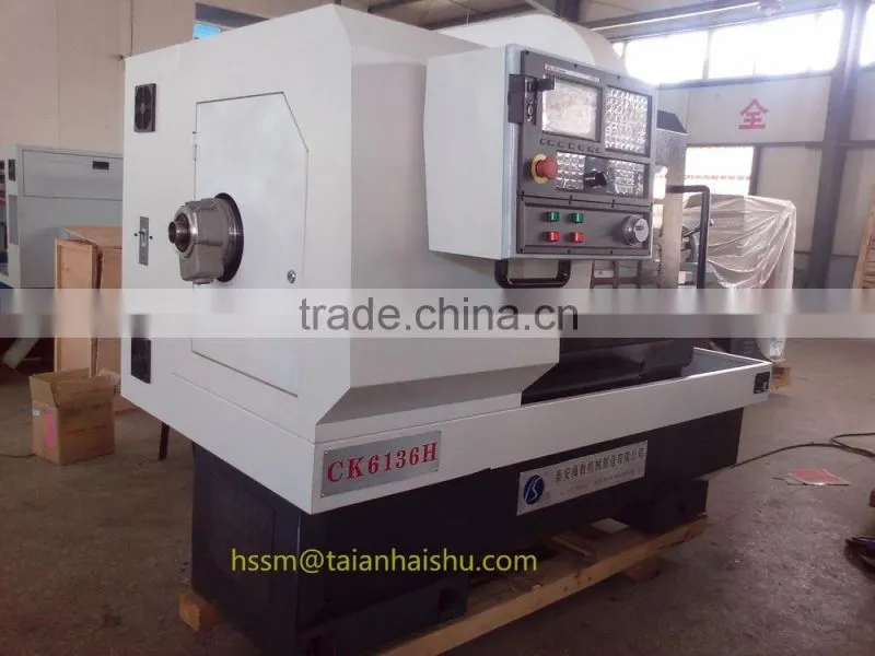 cnc lathe machine price CK6136H turning lathe