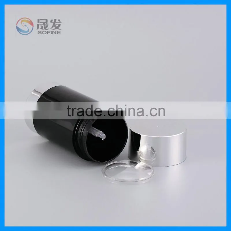Round empty deodorant stick tube