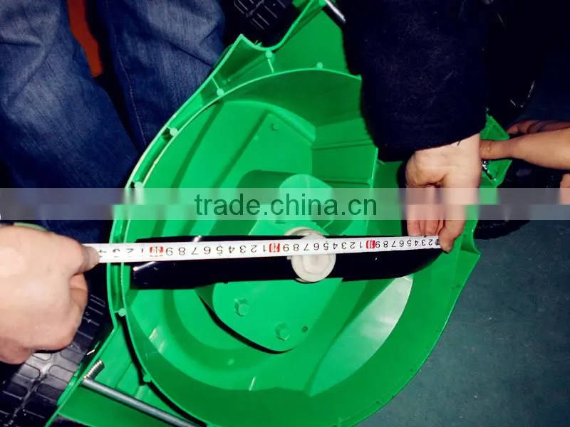1000W double blade garden tractor lawn mower