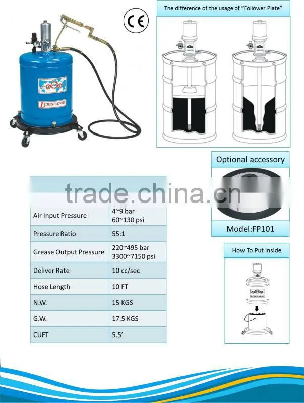 B65-G 55:1 Pneumatic Grease Pump