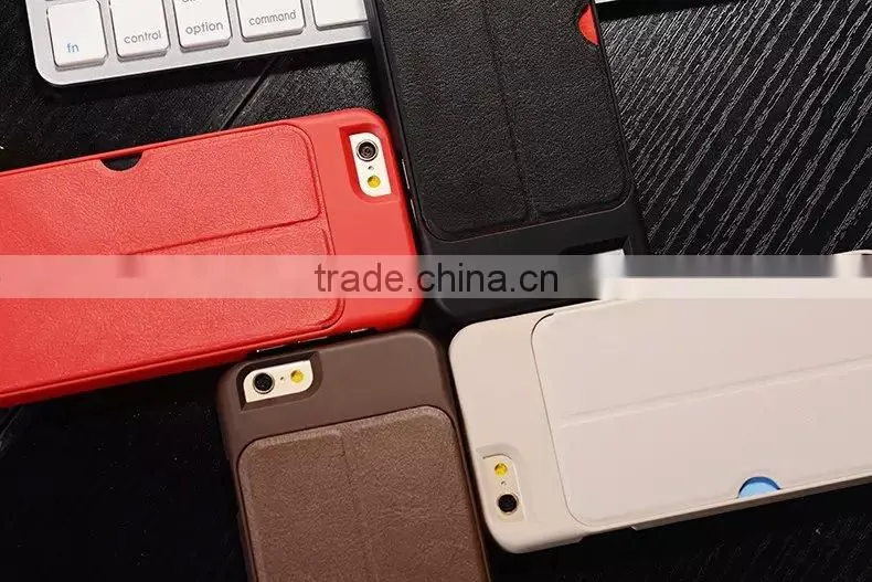 For iPhone 6 Leather Credit Card Holder Kickstand Fashion Case,Cell phone Luxury PU Leather Case Cover