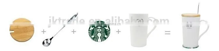 Promotional 12oz starbucks coffee mug starbucks city mug, starbucks ceramic mug, starbucks mug with lid and spoon