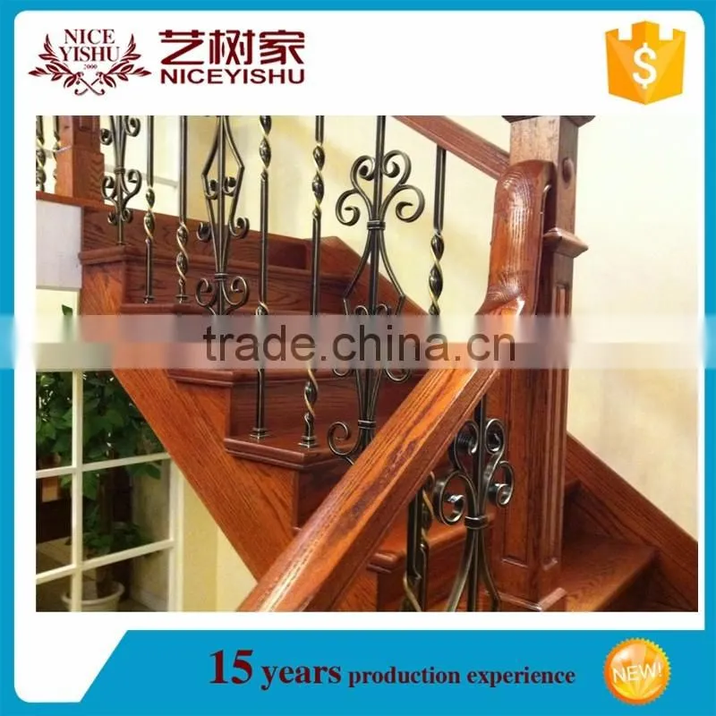 wrought iron stair handrail / stainless steel handrail bracket for sale