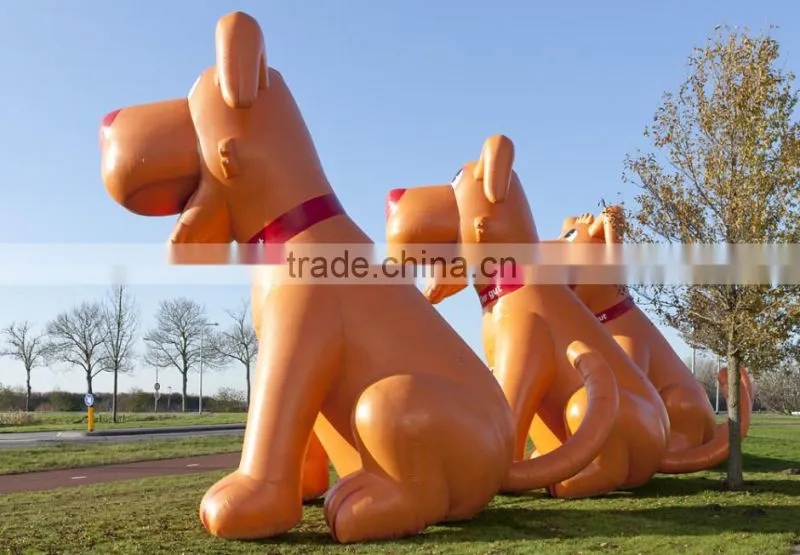 inflatable dog/cute inflatbale advertisement/cheap inflatable advertisement