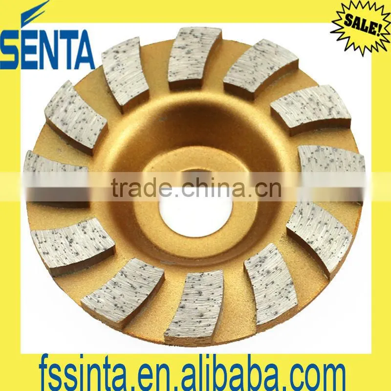4 Inch Segmented Diamond Grinding Cup Wheel