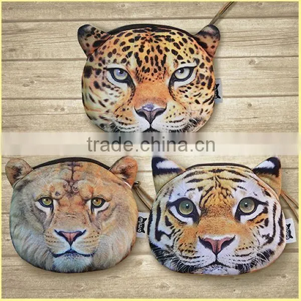 2014 Hot Selling Popular Lovely Tiger Coin Wallet Wholesale ZTCW-0002