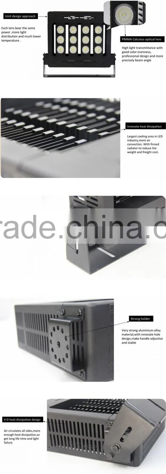 Mecree Shenzhen Brand Name Led Light Led Flood Light For Stadium Lighting