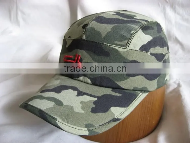 Hot style letters embroidered baseball cap and camo baseball cap
