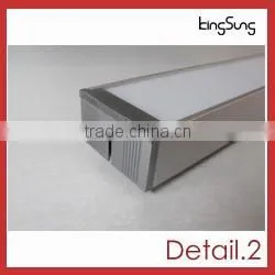 Aluminum Extruded Lighting Fixture Profile for Led Strip