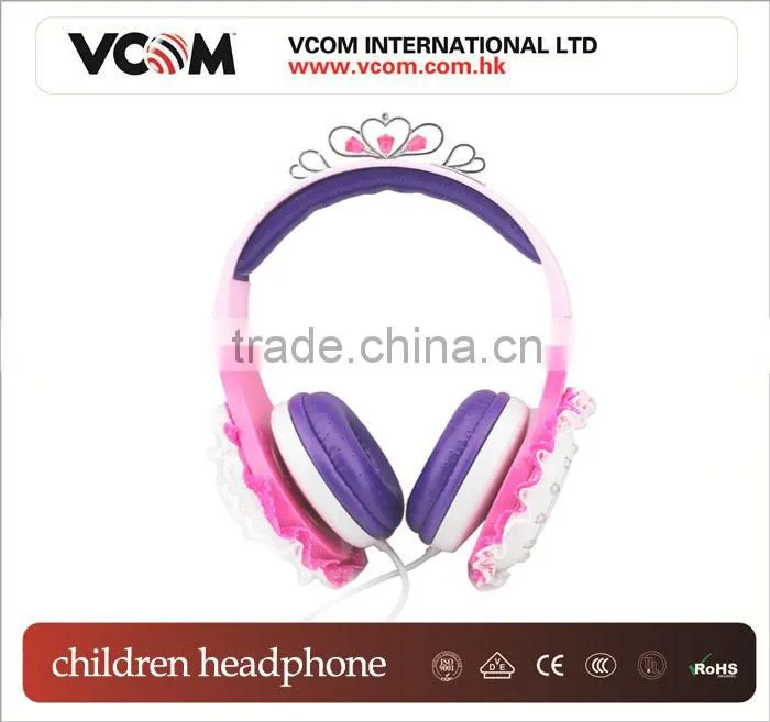 2014 Noise Cancelling OEM Cartoon Headphones from China Factory