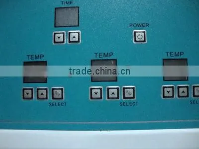 Three zone far infrared heated blanket for body shaping