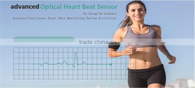 Houway JW018 BT4.0 Smart band bracelet & Heart Rate Monitor Activity fitness Tracker Wristband for IOS & Android smartphone