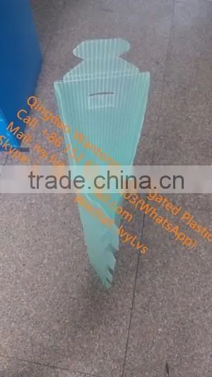 Eco-friendly Corrugated Plastic Tree Guards can be used at least 3 years