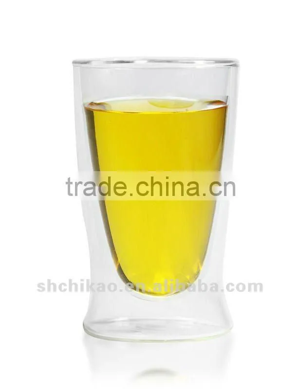 double walled beer glass mug