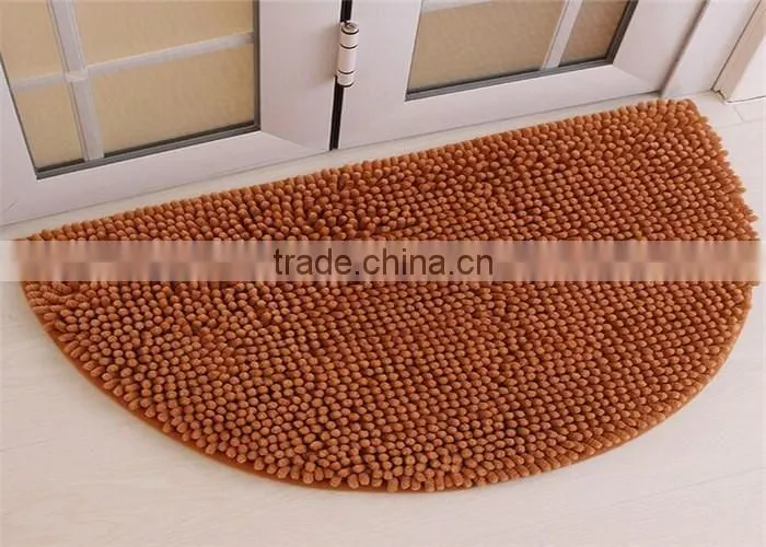long pile dust absorbent microfiber chenille door mat