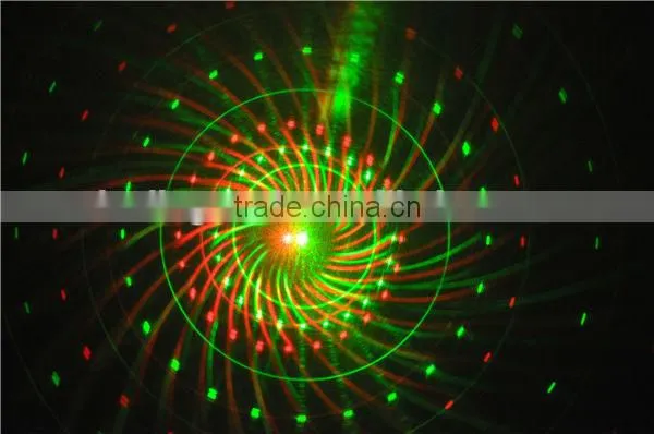 Beautiful Mini stage Christmas party light 4 Gobos RG