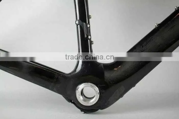 Full carbon fiber 700C Road bike frame+seat post+clamp+headset+fork