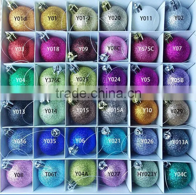 Wholesale Shatterproof Silver Splendor 4-Finish Christmas Ball Ornaments
