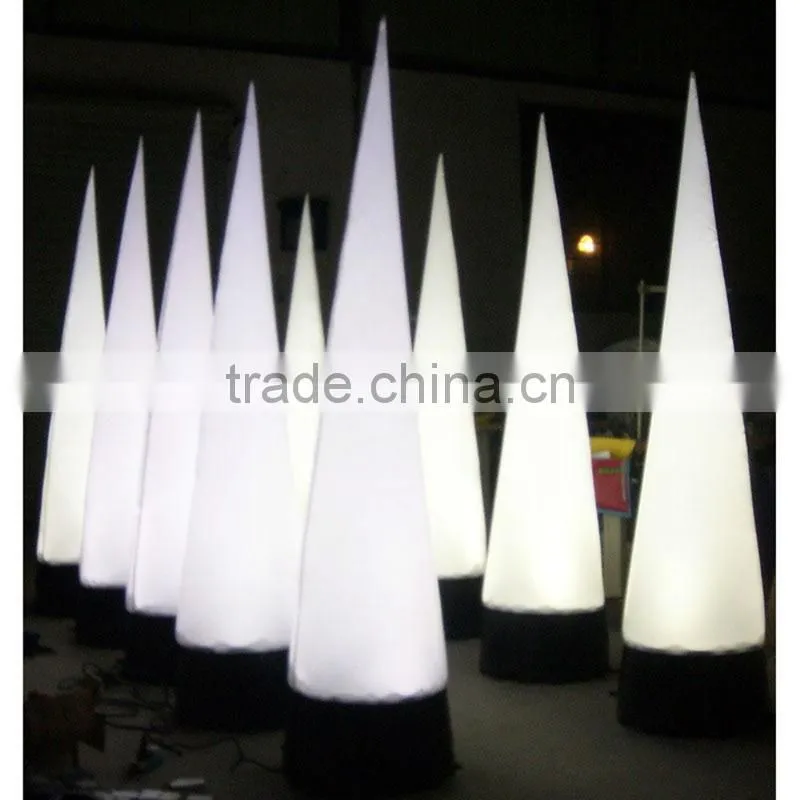 Cheapest product road inflatable small orange cones With logo