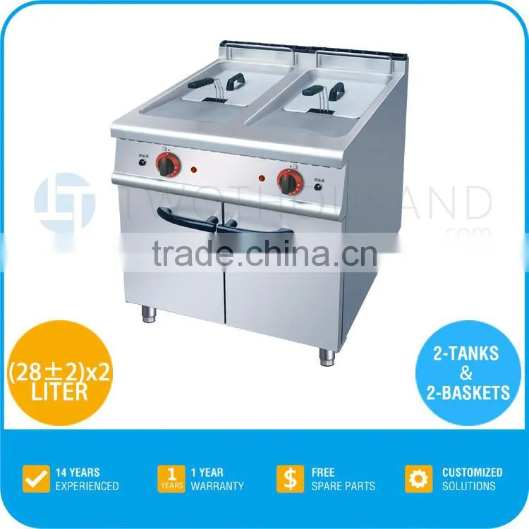 Industrial Deep Fryer - 60 Liters, 24 Kw, TT-WE154B