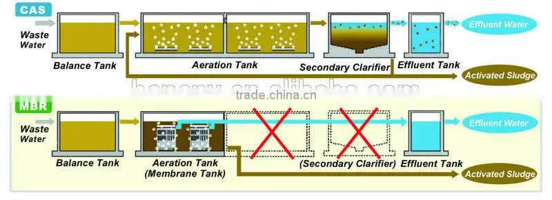 Water filter purifier membrane