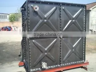Enameled pressed steel water storage tank in high quality
