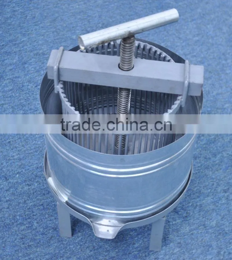 manual beekeeping wax press