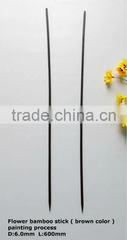 Bamboo flower stick