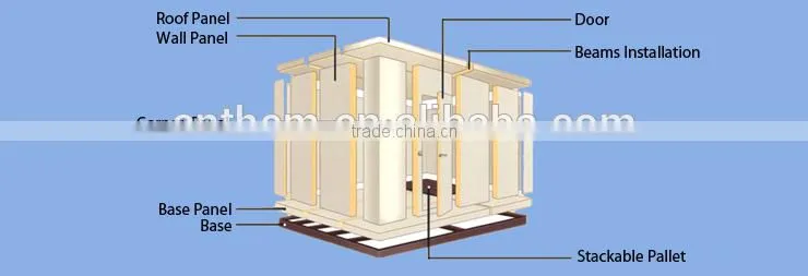 Vegetable and Fruit Cold Storage Freezer Cold Room