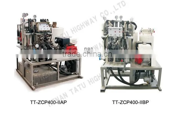 Truck mounted cold (two-component) road marking machine:TT-ZCP400-IIA/BP)
