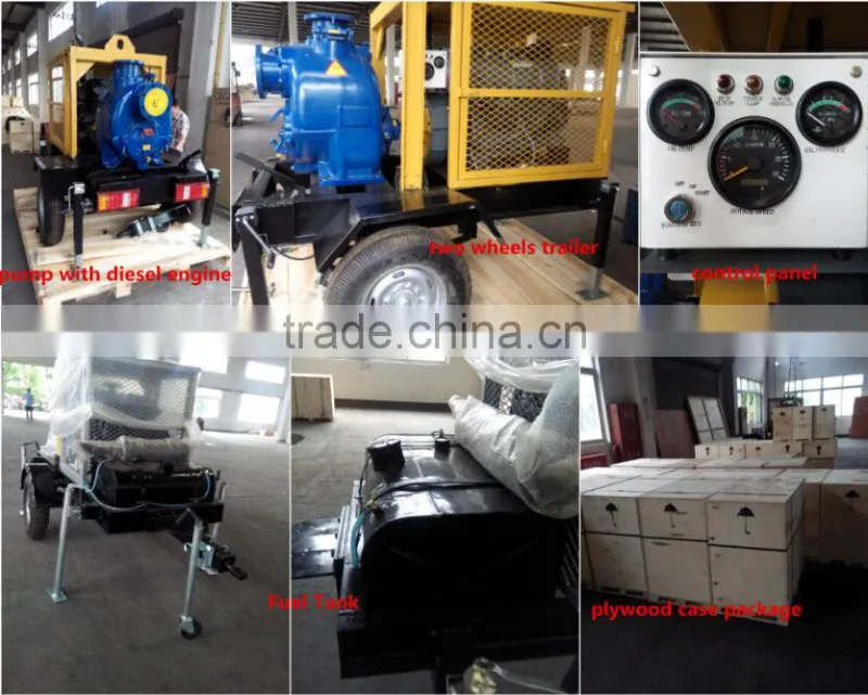 Model JT-2(2inch) self priming wet prime pump for sewage