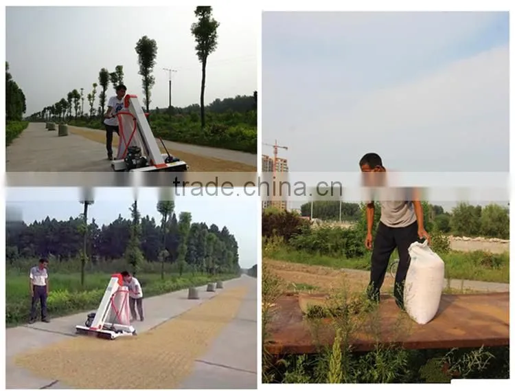 Neweek self-propelled granule collecting peanut bagging machine