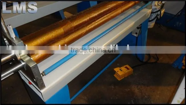 LMS W11 hydraulic metal sheet 3 roller bending machine