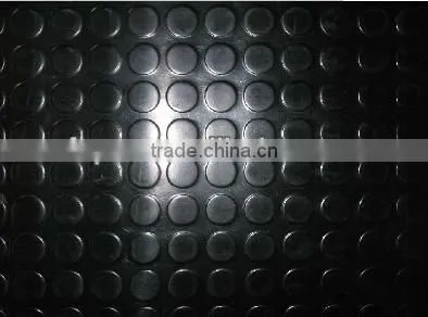 black round studded rubber matting ant slip rubber floor anti slip rubber mats