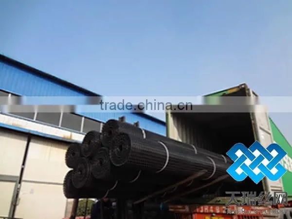 polypropylene biaxial geogrid, PP biaxial geogrid