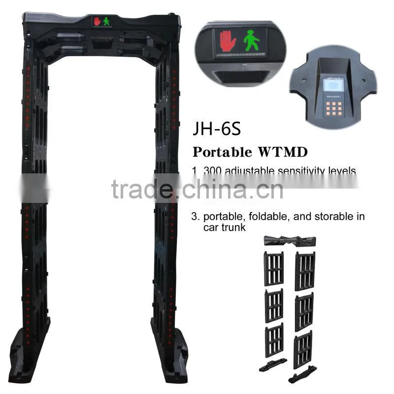 security portable walkthrough body scanner