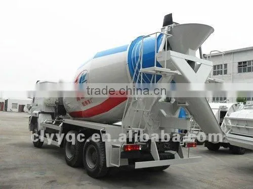 G-star brand! 6x4 jetter truck capacity 10CBM cement mixer truck
