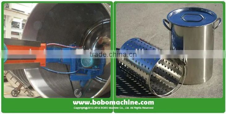 Automatic stainless cookware polishing machine