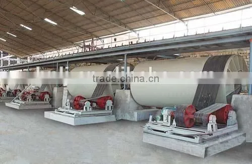 Batch ball mill machine with alumina porcelain liners and balls