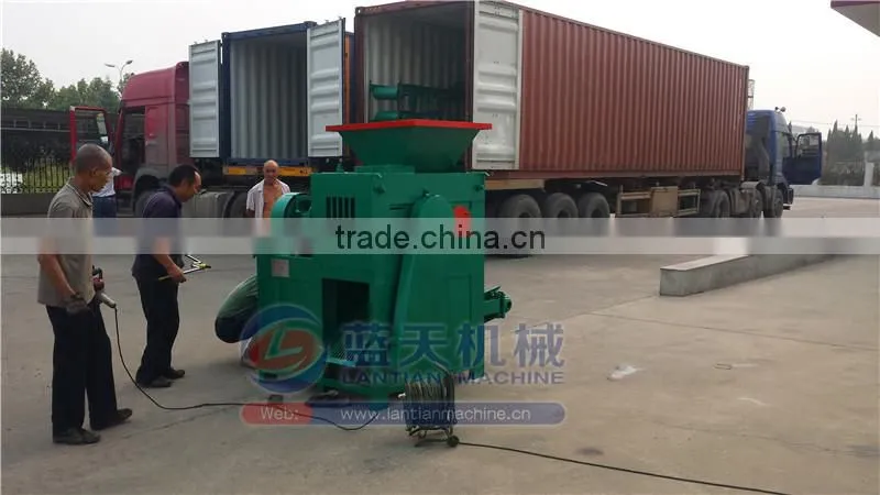 charcoal coal sawdust dust press pressing machine
