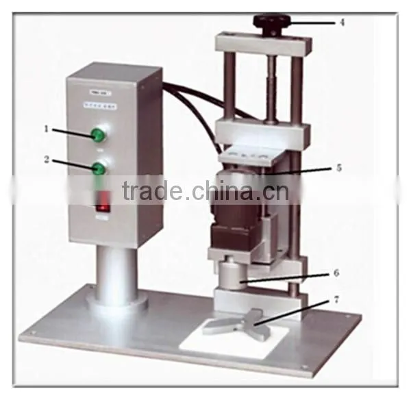 DDX-450 semi automatic screw capping machine