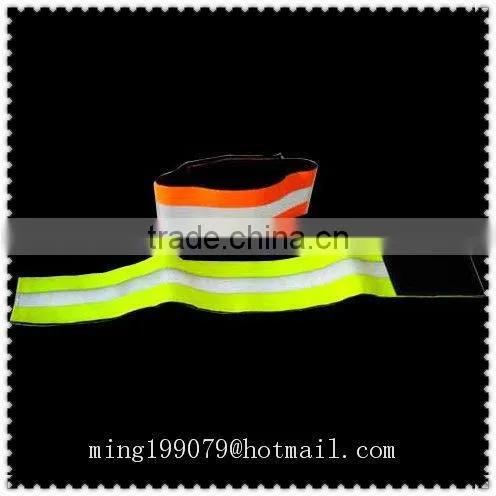 Manufacturer Custom High Reflective Elastic Arm Band