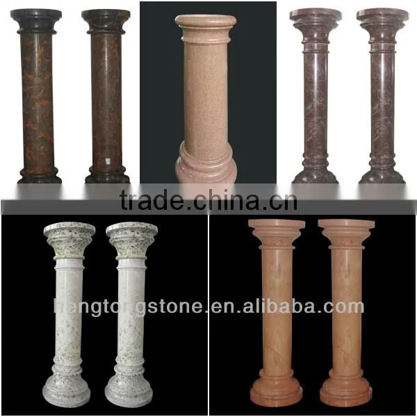 Carved Marble Roman Pillar Design