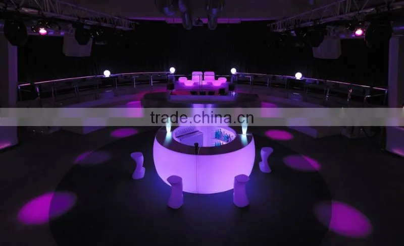 portable bar counter/mobile bar counter design/plastic bar counter/lighting bar furniture